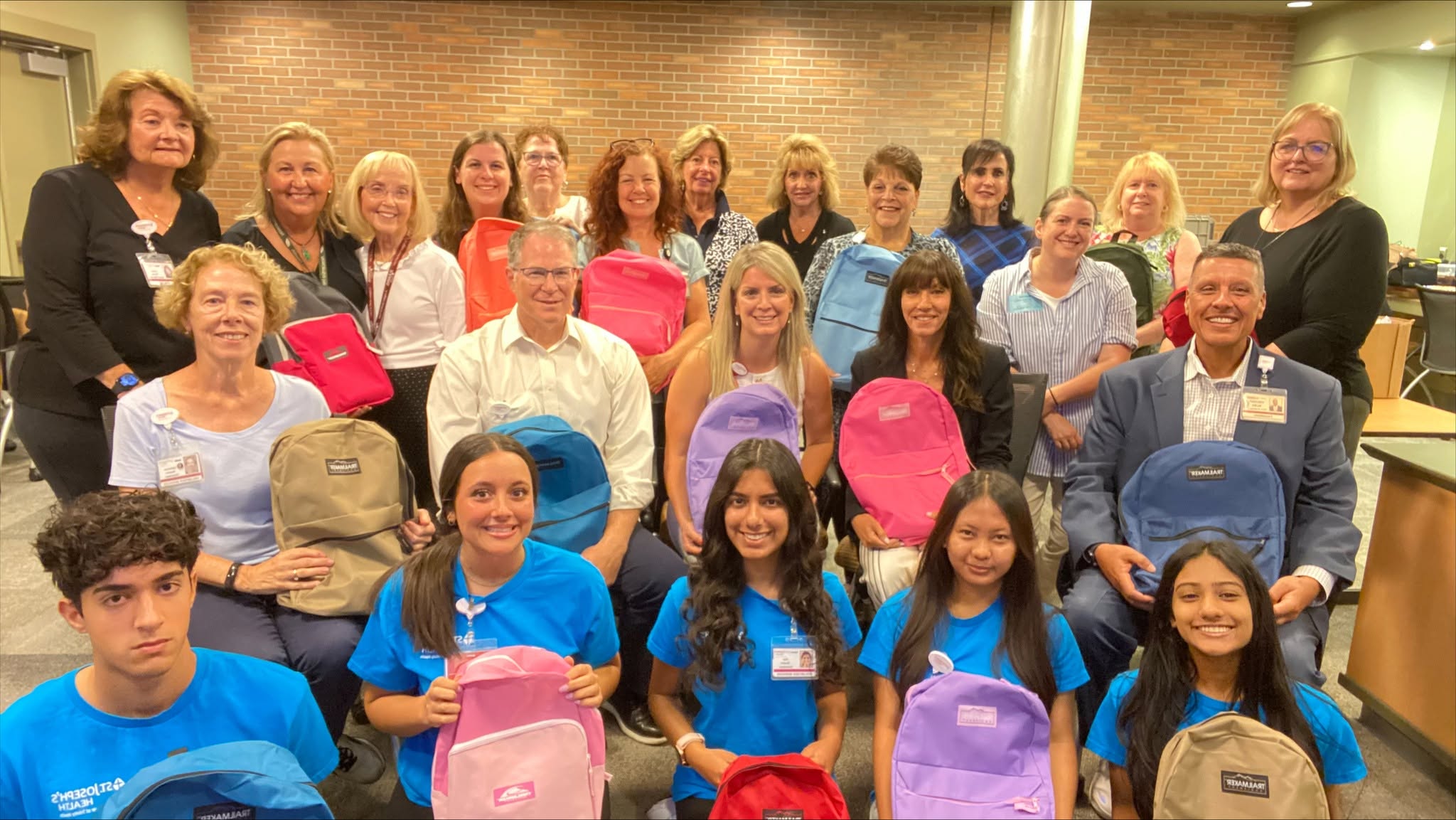 St. Joseph’s Health Auxiliary Continues Tradition of Supporting Local Students Through Operation Backpack